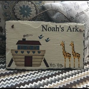 Beautiful slate sign